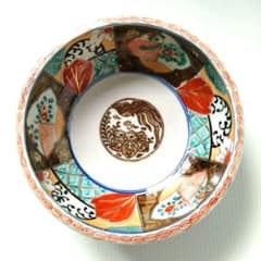 希少 骨董品 江戸時代 明治時代 古伊万里 盛鉢 深鉢 金彩 色絵 食器