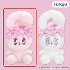 【新品未開封】エスターバニー きらきらリボンBIGぬいぐるみ1体 クレーン商品