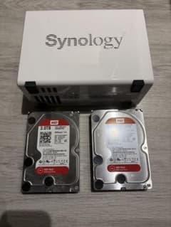 Synology DS216j NAS + 3TB HDD x2 - メルカリ