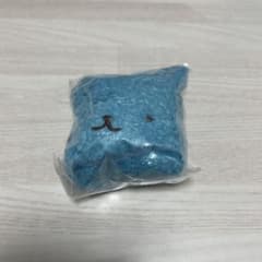 ちびぐるみ×Chibiぬいのでこれーしょん　くまさんポンチョ　ブルー