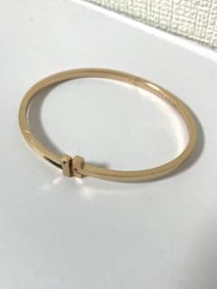 【箱無し傷あり】Tiffany & Co. T ワン ナロー ヒンジ バングルのサムネイル