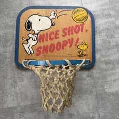 Vintage SNOOPY ミニバスケットゴール - メルカリ