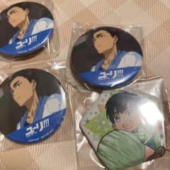 ユーリ!!! on ICE 缶バッジ 4個セット - メルカリ