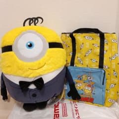 ミニオンズ＆モンスターズ　ぬいぐるみ　クーラーバックパック