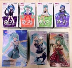 【早い者勝ち！】最新 プライズフィギュア まとめ売り 21点　新作セット 早い者勝ち☆ 最新含む 初音ミク フィギュア 7点セット まとめ売り