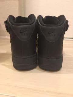 NIKEエアフォース1 ブラックのサムネイル
