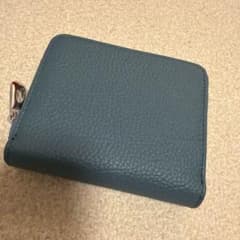 グリーン系 カードケース シルバー ジッパーのサムネイル