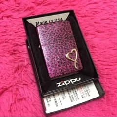 Zippo ヒョウ柄ピンクのサムネイル