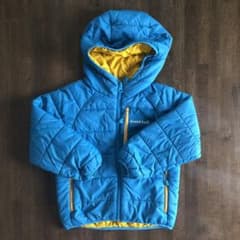 値下げしました！モンベルダウン　キッズ　100のサムネイル