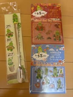 伊藤園 お〜いお茶くん マドラー ぷっくりシールセットのサムネイル