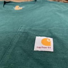 ❗即購入大歓迎❗古着Carharttカーハート半袖TシャツSサイズ グリーンのサムネイル
