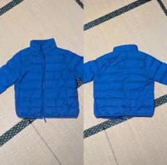 a*a様 UNIQLO キッズ ダウンコート 150 青のサムネイル