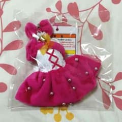サンタさん ストラップ ピンクのサムネイル