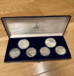 モスクワ1980オリンピック 銀製記念 1980年 モスクワオリンピック 記念銀貨 銀 銀貨 コイン - メルカリ