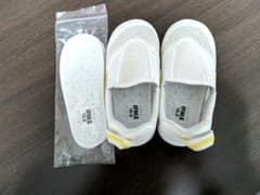 IFME 上履き 15.5cm ホワイト/イエローのサムネイル