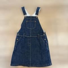 coucou様専用ですPETIT BATEAU デニムジャンバースカート 126のサムネイル