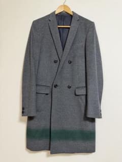 kolor 15AW カシミヤ混 ダブルチェスターコート サイズ3のサムネイル