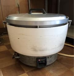 5升　業務用ガス炊飯器(都市ガス12A・13A用) RR-550C リンナイ ガス炊飯器 5升炊 4.0～10L 都市ガス/プロパンガス