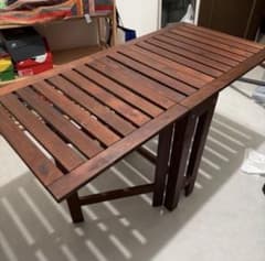 IKEAエップラロー　折りたたみテーブル　直接取りに来てもらえる方限定のサムネイル