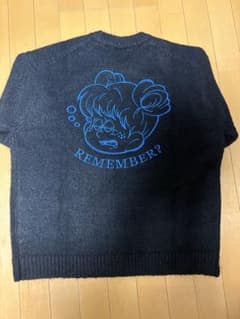 REMEMBER? ニット セーター 黒 Sサイズのサムネイル
