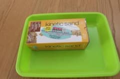 【未使用】Kinetic Sand キネティックサンド 室内用 砂遊びのサムネイル
