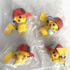 サトシのピカチュウ フィギュア 4個セットのサムネイル