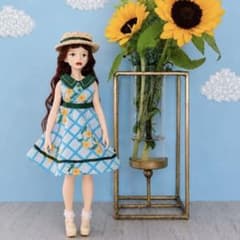 1/6ドールアウトフィット　チェリーちゃん　帽子セット　緑　＊Nicole＊のサムネイル