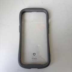 iFace iPhone14 シリコン　グレー　ケースのサムネイル