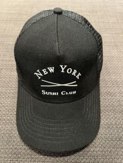 SUSHI CLUB キャップ 黒 NEW YORK タグありのサムネイル