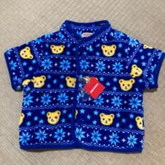 ☆新品☆未使用☆ミキハウス　フリース　スリーパー　Sのサムネイル