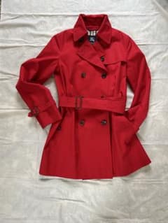 BURBERRY LONDON トレンチコート レッド 36 - メルカリ
