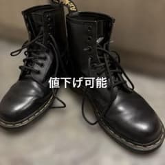 Dr. Martens 8ホール ブーツ ブラック - メルカリ