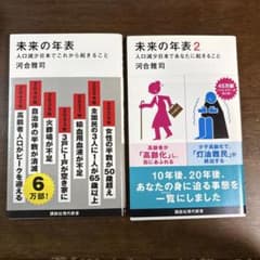 未来の年表/未来の年表2：人口減少日本でこれから起きること　2冊セットのサムネイル