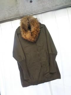 JEANASIS♡ジーナシス　えみり着人気完売品モッズコートカーキのサムネイル
