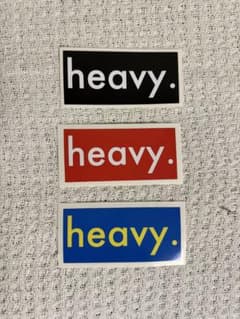 heavy. ステッカーセット 3色のサムネイル