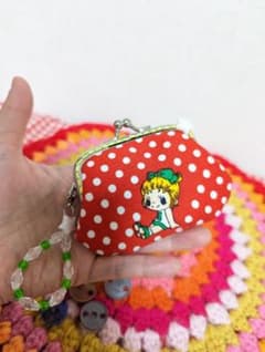 バレーボール女の子の小銭入れがま口のサムネイル