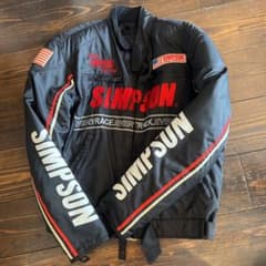 SIMPSON シンプソン　　ライダースジャケット　サイズMのサムネイル
