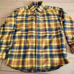 mont-bell チェック柄長袖シャツ 130のサムネイル