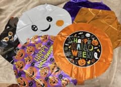 ⭐️ハロウィン アルミバルーン 6枚セット まとめ売りのサムネイル