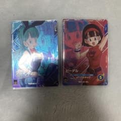 ドラゴンボール スーパーダイバーズ ブルマ ビーデル カードのサムネイル