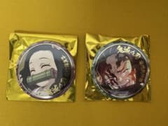 竈門兄弟　ランダム缶バッジ2刀鍛冶の里絵巻終ノ巻　箔押しランダム缶バッジAのサムネイル