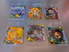 鬼滅の刃　ウエハース其の三　スーパーレア6枚セットのサムネイル