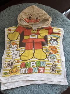 アンパンマン フード付きスイムタオルのサムネイル