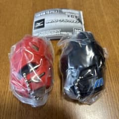 ミズノ野球グローブコレクションカプセルトイ 赤黒セットのサムネイル