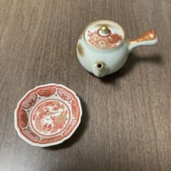 九谷焼の給水と小皿のサムネイル