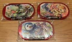 ポケモン メザスタ マック ナエトル ヒコザル ポッチャマ 3枚セットのサムネイル