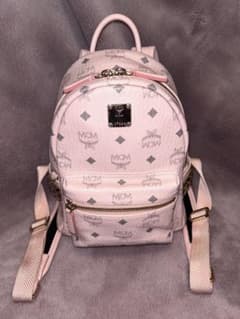 mcm パウダーピンク small リュック MCM リュック バックパック Sサイズ パウダーピンク MCM パウダー