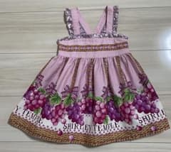 シャーリーテンプル ぶどうバスケット ジャンパースカート 90cm - メルカリ