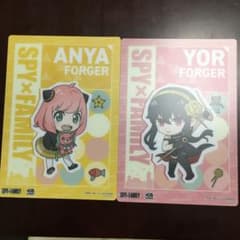 くら寿司×スパイファミリー 下敷き 2枚のサムネイル