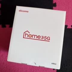 docomo 5Gルーター HR02 未使用品のサムネイル